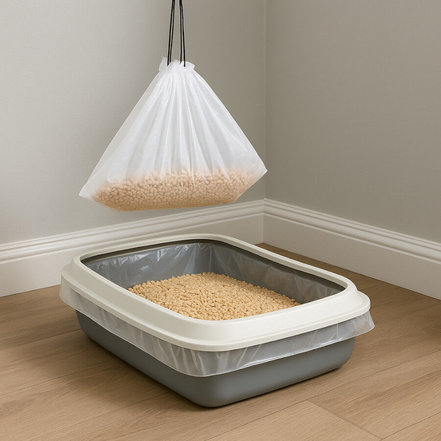 Nice Care Sacos higi&eacute;nicos para caixa de areia para gatos, , large Imagem n&uacute;mero 4